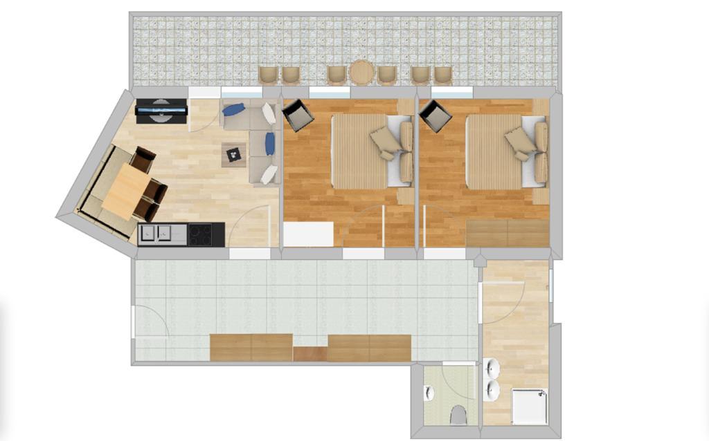 Apart Sunnbichl Nauders Room photo